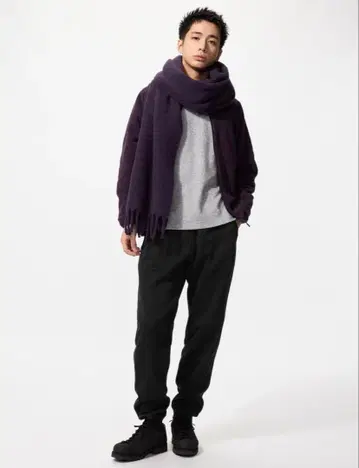 히트텍 보아 스웨트 팬츠 / 긴 길이