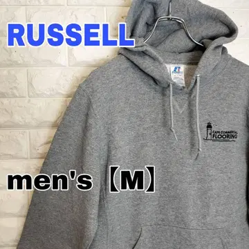 D134 [ RUSSELL ] 후드티 [ 남성용 M ] 그레이