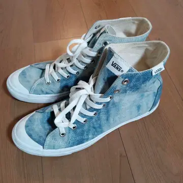 VANS 데님 블루 하이컷 스니커즈