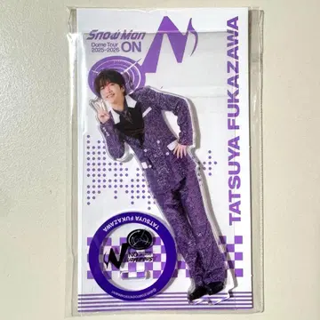 SnowMan 후카사와 타츠야 라이브 굿즈 ON 아크릴 스탠드