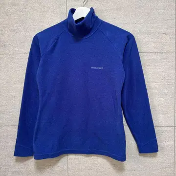 몽벨 mont-bell 하이넥 트레이닝복 다크 블루
