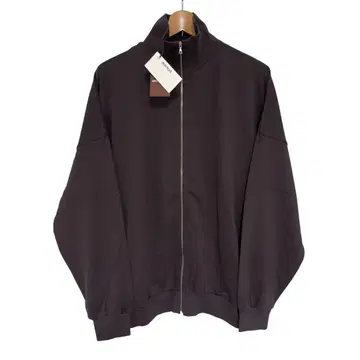 AURALEE SUPER HIGH GAUGE SWEAT DARKBROWN