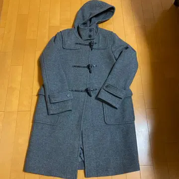 무인양품 그레이 더플 코트 M 사이즈