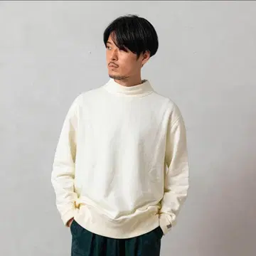 루프 휠러 for LOWERCASE 모크넥 화이트