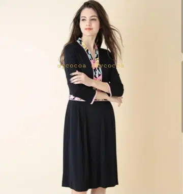 새상품급 레오나르 칸칸 소재 원피스 38