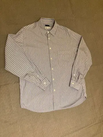 THOMAS MASON 스트라이프 긴팔 셔츠