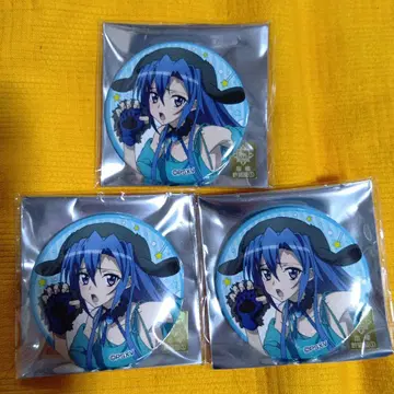 심포기어 카자나리 츠바사 캔뱃지 3개 세트 애니멀 파자마