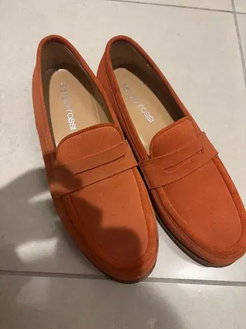 세르지오로시 스웨이드 로퍼