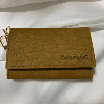 BOOMERANG 브라운 3단 폴더형 지갑