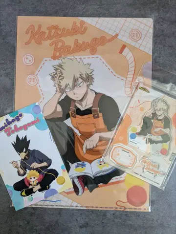 나의 히어로 아카데미아 클리어 파일 아크릴 스탠드 엽서 세트