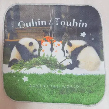 어드벤처 월드 미니 타월 사쿠라하마 모모하마 가챠