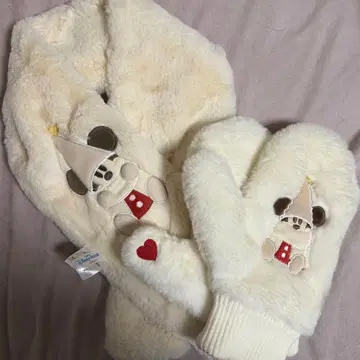 릴린린 2024 머플러 미튼 세트 디즈니