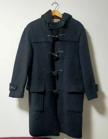 90s GLOVERALL 글로버올 더플 코트 캐시미어 혼방 영국제