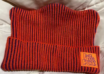 Vaundy 리틀 펑크 비니 오렌지