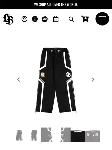 XLARGE LIBERTY WALK 저지 블랙 91