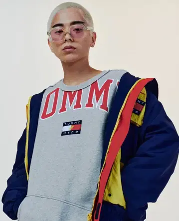 TOMMY Hilfiger x MYNE 그레이 트레이닝복