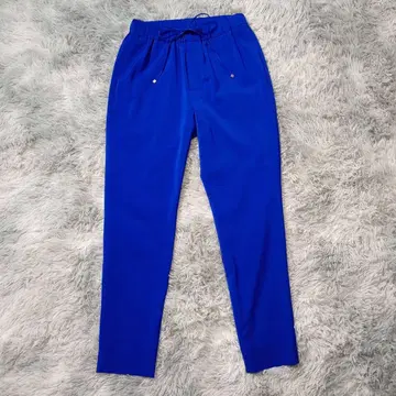 ESTNATION 에스트네이션 컬러 팬츠 S 파란색 블루 캐주얼