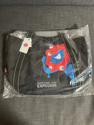 EXPO2025 벌룬 토트백 블랙