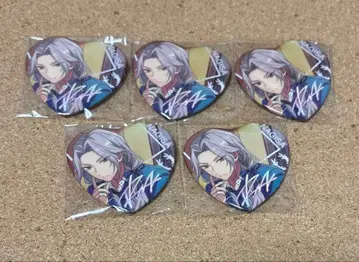 란 나기사 중국 하트 홀로그램 캔뱃지