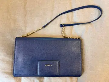 [새상품급] FURLA 네이비 숄더 클러치백