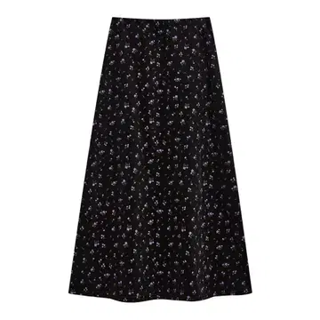 겨울에 딱 맞는 꽃무늬 롱 스커트 데이트나 모임에 최적