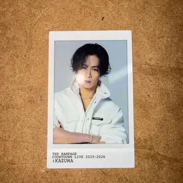 THERAMPAGE 램페 카우콘 스티커 카드 카와무라 카즈마 노멀