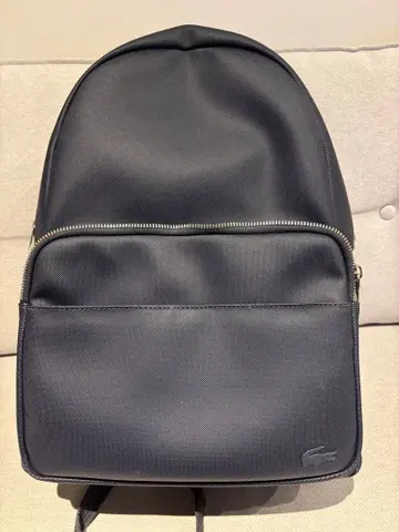 라코스테 가죽 백팩