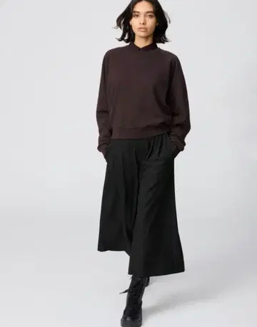 유니클로 C 큐롯 블랙 XL 미사용 새상품 택 포함