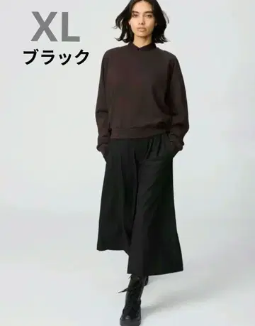 유니클로 C 큐롯 블랙 XL 미사용 새상품 택 포함