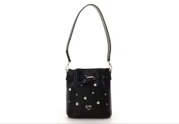 사만사베가 SAMANTHAVEGA 펄 버킷백 블랙