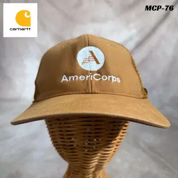 Carhartt 칼하트 기업 계열 메쉬 캡 브라운 스냅백