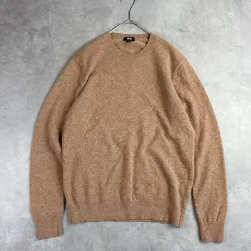 UNIQLO 유니클로 캐시미어 100% 크루넥 니트 남성용 스웨터