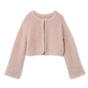스나이델 퍼라이크 니트 자켓 핑크