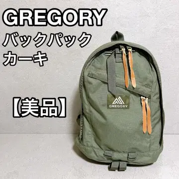 GREGORY 그레고리 카키 백팩 백팩 남성용 여성용