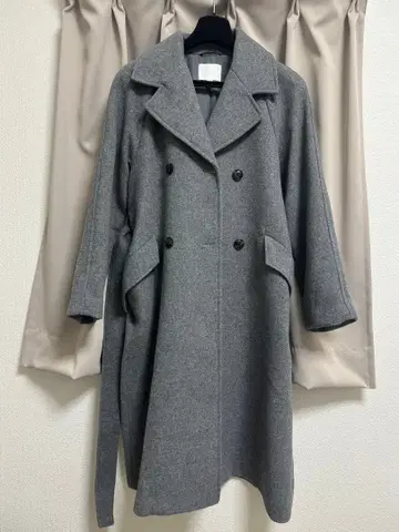 [ 새상품급 ] H&M 롱 코트 그레이