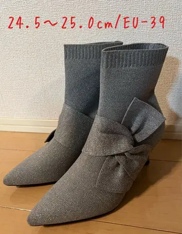 VIVAIA 스틸레토 발수 가공 앵클 힐 부츠