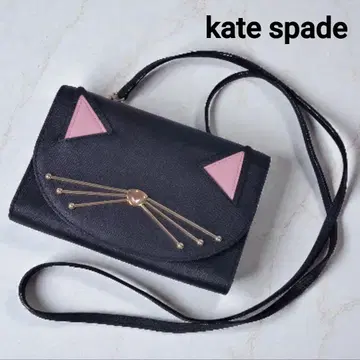 케이트 스페이드 고양이 지갑 숄더