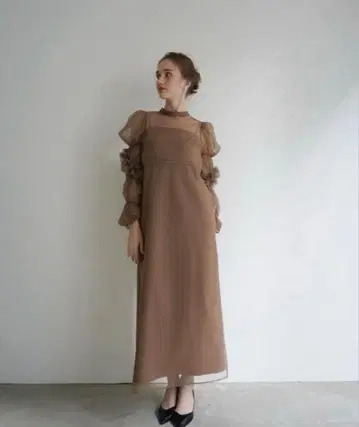 Acka. 튤 시어 원피스