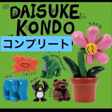DAISUKE KONDO 아트 컬렉션 마스코트 피규어 [ 총 6종 ]
