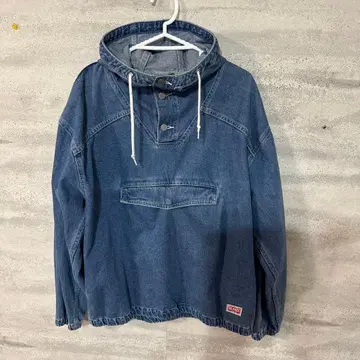 XLARGE 데님 풀오버 후드티 M 사이즈