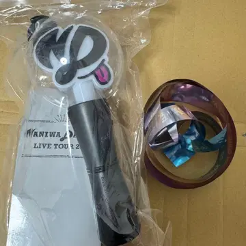 나니와단시 응원봉 은색 테이프