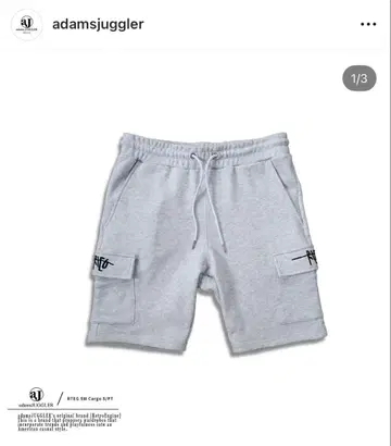 미사용 새상품 아담스 저글러 하프 카고 팬츠 M 사이즈