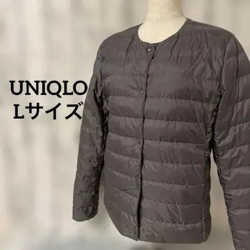 [새상품급] 유니클로 울트라 라이트 다운 자켓 그레이 L 사이즈