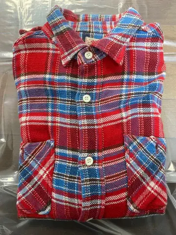 SUGARCANE 슈가케인 소프트 플란넬 체크 셔츠