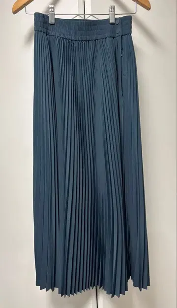 2023AW hyke 플리츠 스커트 블루 사이즈 1