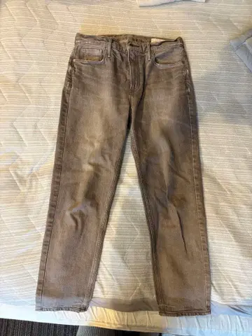 upper heights 슬림 핏 데님 라이트 브라운 25