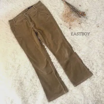이스트 보이*새상품급 코듀로이 팬츠 캐주얼 귀여운 겨울 큰 사이즈
