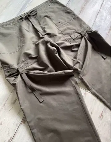 vintage 테크 와이드 팬츠 카고 빅 사이즈 빈티지