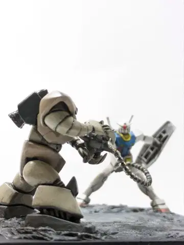 초코 서플 건담, 고그 개수 페인팅 제품