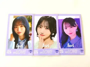 이코럽 노구치 이오리 미니 포토 카드 vol.10 3종 특별히